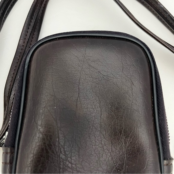 Vintage Small Faux Leather Kodak Pocket Tote Camera Case Missing Clip With Strap - Picture 4 of 16